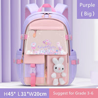 Backpacks For School Small Girls Primary School Bag Cute Backpacks Kawaii Book Bag B115 Big Purple