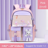 Backpacks For School Small Girls Primary School Bag Cute Backpacks Kawaii Book Bag B115 Small Pink