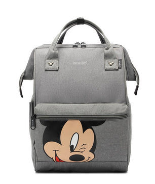 Mickey Mouse Backpack Cute Large Capacity School Bag Multi-Function - Lusy Store