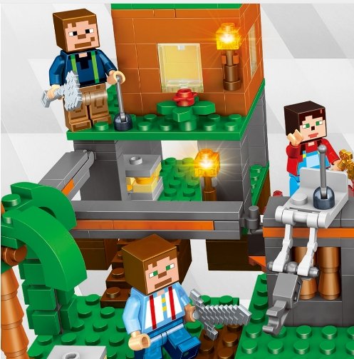 Base Building Blocks Educational Bricks Toy For Kid Compatible Minecraft toys lego - Lusy Store