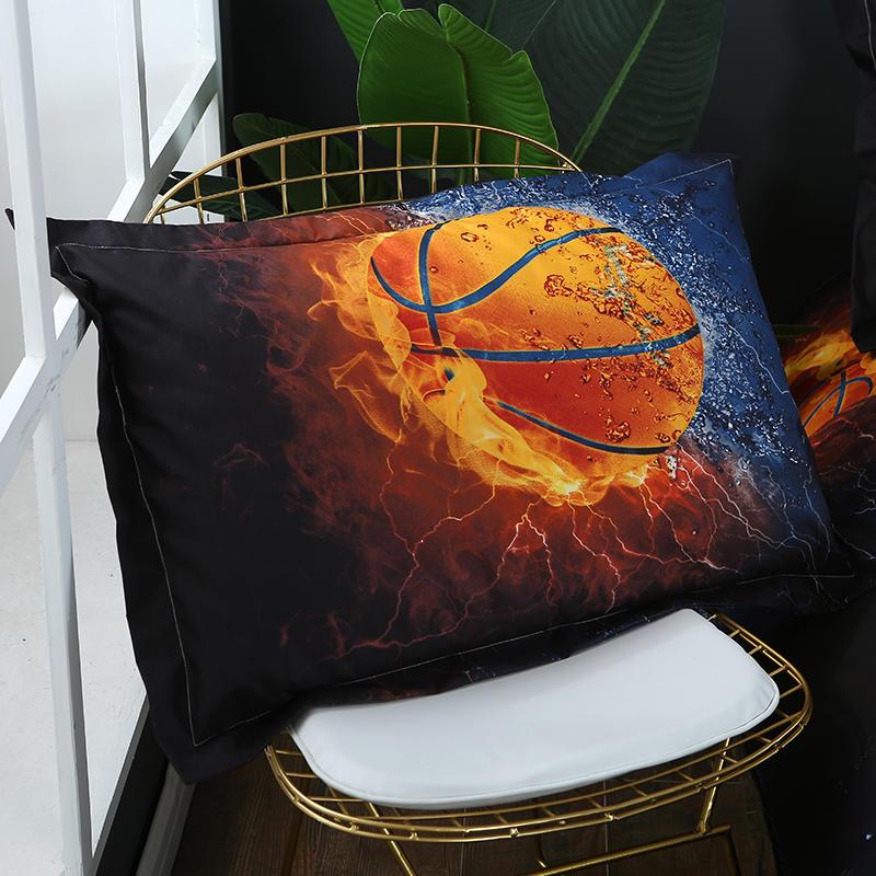 Basketball Pattern Bedding Sets Duvet Cover Bed Sheet Bed Linen Kids Bedding Sets Twin/Full/Queen/King Size - Lusy Store