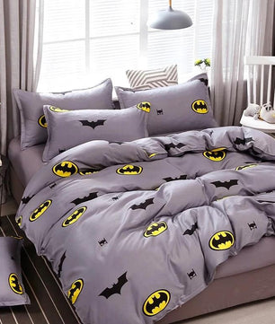 Batman Bedding Pattern Bed Linings Duvet Cover Bed Sheet Kids Bedding Sets Twin/Full/Queen/King size - Lusy Store