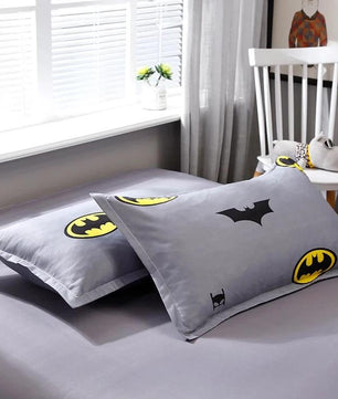 Batman Bedding Pattern Bed Linings Duvet Cover Bed Sheet Kids Bedding Sets Twin/Full/Queen/King size - Lusy Store