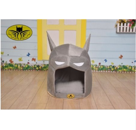 Batman Dog House Pet Dog Bed Cat Bed Cat House For Small Medium Dogs Warm - Lusy Store