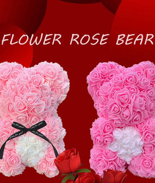 Bear Flower Bouquet Small Teddy Bears Hearth Artificial Bouquet Gifts - Lusy Store LLC