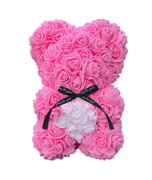Bear Flower Bouquet Small Teddy Bears Hearth Artificial Bouquet Gifts - Lusy Store LLC