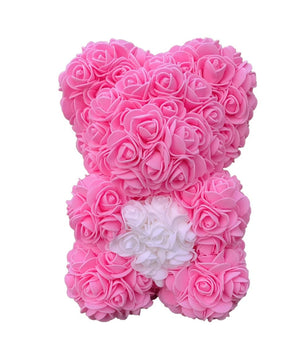 Bear Flower Bouquet Small Teddy Bears Hearth Artificial Bouquet Gifts - Lusy Store LLC