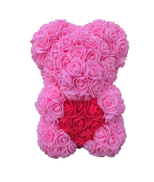 Bear Flower Bouquet Small Teddy Bears Hearth Artificial Bouquet Gifts - Lusy Store LLC