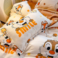 Bed Linen Cute Bedding Duvet Cover Bed Sheet Pillowcases D594-2 - Lusy Store