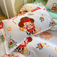 Bed Linen Cute Bedding Duvet Cover Bed Sheet Pillowcases D594-2 - Lusy Store