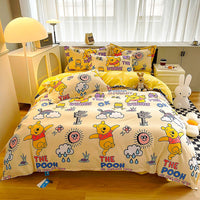 Bed Linen Cute Bedding Duvet Cover Bed Sheet Pillowcases D594-2 - Lusy Store