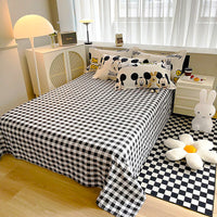 Mickey Mouse Bed Sheet Duvet Cover Bed Sheet Pillowcases D594