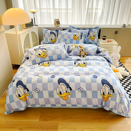 Mickey Mouse Bed Sheet Duvet Cover Bed Sheet Pillowcases D594
