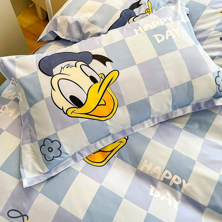 Mickey Mouse Bed Sheet Duvet Cover Bed Sheet Pillowcases D594