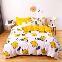 Bed Linen Mickey Mouse Bedding Duvet Cover Bed Sheet Pillowcases D600 - Lusy Store