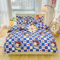 Bed Linen Mickey Mouse Bedding Duvet Cover Bed Sheet Pillowcases D600 - Lusy Store