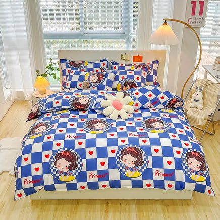 Bed Linen Mickey Mouse Bedding Duvet Cover Bed Sheet Pillowcases D600 - Lusy Store
