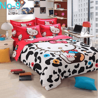 Bedding Set Cartoon Hello Kitty - Lusy Store
