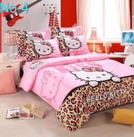 Bedding Set Cartoon Hello Kitty - Lusy Store