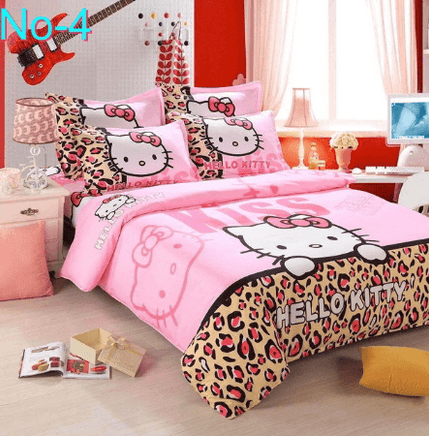 Bedding Set Cartoon Hello Kitty - Lusy Store