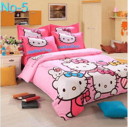 Bedding Set Cartoon Hello Kitty - Lusy Store