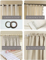BHD Sheer Tulle Window Curtains - Lusy Store