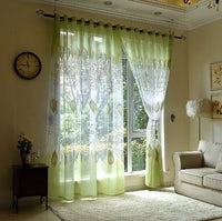 BHD Sheer Tulle Window Curtains - Lusy Store
