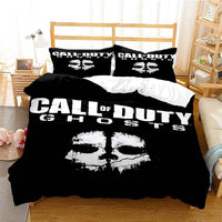 Black Bedding Set Call Of Duty Bedding Set Boy Bedroom Bed Linen D546 - Lusy Store