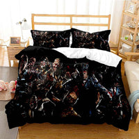 Black Bedding Set Call Of Duty Bedding Set Boy Bedroom Bed Linen D546 - Lusy Store