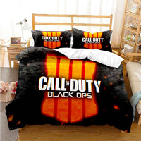 Black Bedding Set Call Of Duty Bedding Set Boy Bedroom Bed Linen D546 - Lusy Store