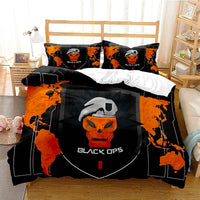 Black Bedding Set Call Of Duty Bedding Set Boy Bedroom Bed Linen D546 - Lusy Store