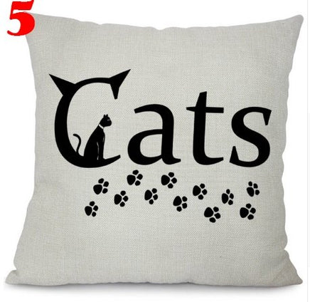 Black Climbing Cat Pillowcase - Lusy Store