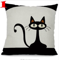 Black Climbing Cat Pillowcase - Lusy Store