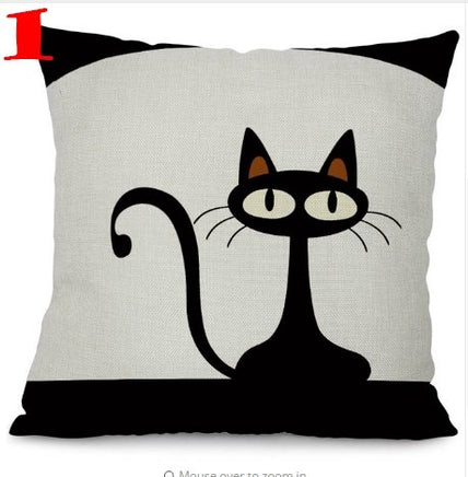 Black Climbing Cat Pillowcase - Lusy Store