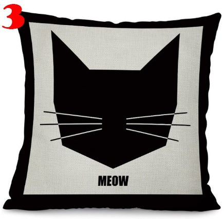 Black Climbing Cat Pillowcase - Lusy Store