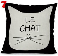 Black Climbing Cat Pillowcase - Lusy Store