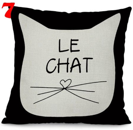 Black Climbing Cat Pillowcase - Lusy Store