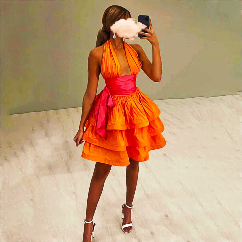 Black Prom Dress Evening Dresses A-Line Open Back Sleeveless Formal Women D416 - Lusy Store