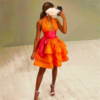 Black Prom Dress Evening Dresses A-Line Open Back Sleeveless Formal Women D416 - Lusy Store