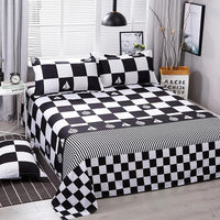 Black White Plaid Brief Pattern Bedding Sets Duvet Cover Bed Sheet Kids Bedding Sets Twin/Full/Queen/King Size