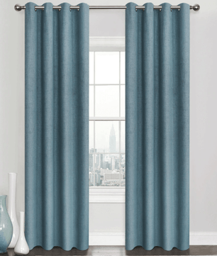Blackout Curtains For Kitchen Bedroom Window Curtains Treatment Solid Water Proof - Lusy Store