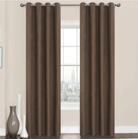 Blackout Curtains For Kitchen Bedroom Window Curtains Treatment Solid Water Proof - Lusy Store