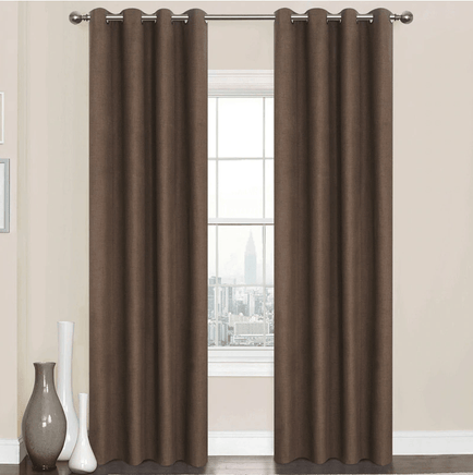 Blackout Curtains For Kitchen Bedroom Window Curtains Treatment Solid Water Proof - Lusy Store