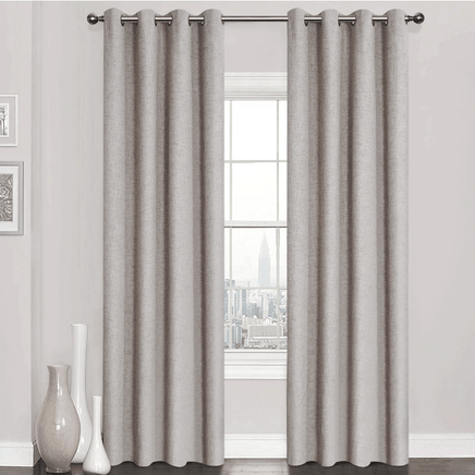 Blackout Curtains For Kitchen Bedroom Window Curtains Treatment Solid Water Proof - Lusy Store