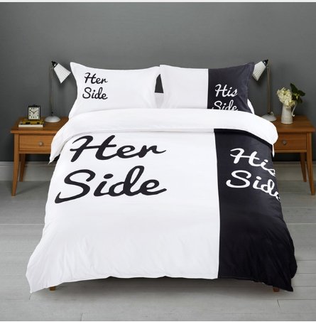 Black&white Bedding Set - Lusy Store