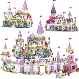 Block Castle 731 Pcs Princess Series Castle Building Blocks Educational Toys For Children 731 pcs+ doll