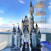 Block Castle Building Blocks Bricks Compatible With Lego Disneys Castle Toys Gifts For Children Castle