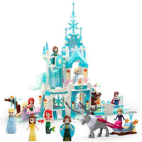 Block Castle Friends Ice Princess Elsas Castle Building Block Brick Toys for Girls 599pcs