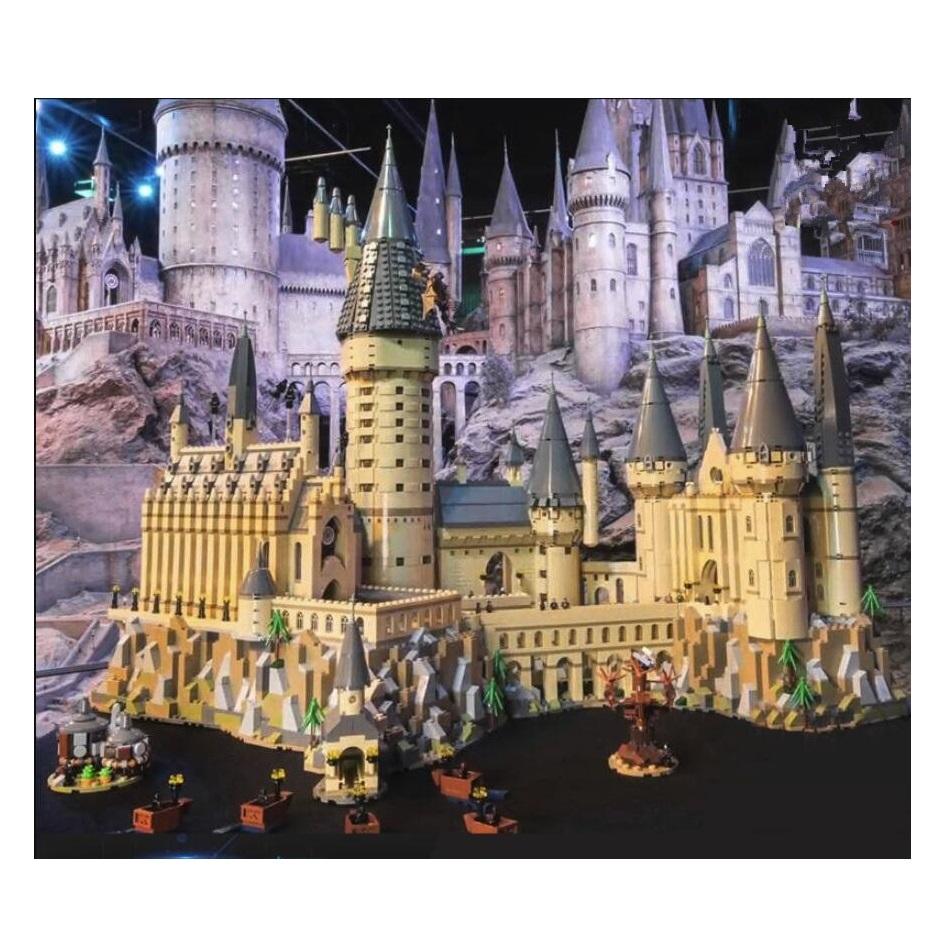 Block Castle Lepinblocks Harry Potter Building Blocks Bricks House Model Christmas Toys - Lusy Store