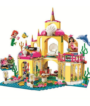 Block Castle Princess Castle Building Block Bricks Lepining Friends Girls Toys - Lusy Store